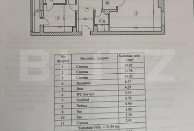 Apartament cu 3 camere, Unirii Fantani - 11