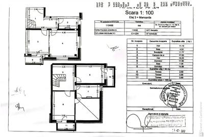 Apartament cu 3 camere decomandat în Sânpetru