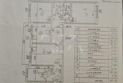 Inchiriere, 4 camere, 3/4, centrala, Drumul Taberei, Aleea - 14