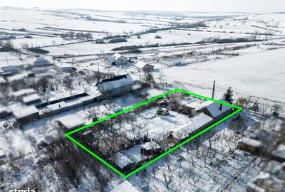 Casă cu 2 camere cu Teren 1500 Mp în Cetariu - 7