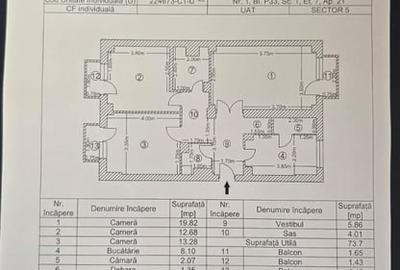 Apartament decomandat în Panduri