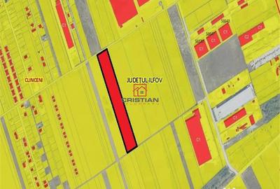 Teren de 16450 mp, în Clinceni - 1