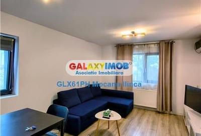 Apartament cu 2 camere semidecomandat, mobilat în Malu Roșu