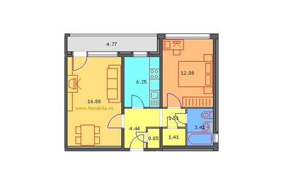 Apartament cu 2 camere decomandat în Alexandru Obregia - 7