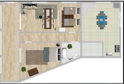 Casă individuală cu 8 camere cu Teren 400 Mp în Central - 8