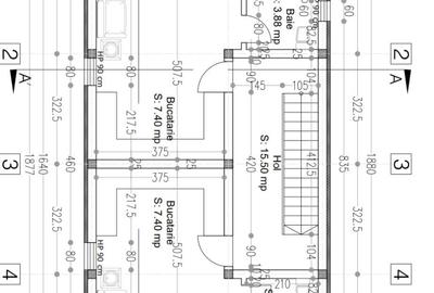 Casă cu 3 camere în Exterior Vest - 2