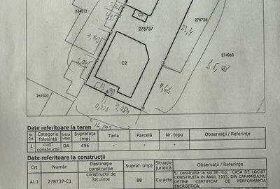 Teren de 496 mp, în Chitila