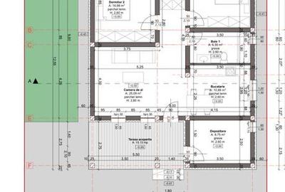 Casă cu 2 camere în Cordău