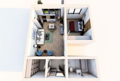 Apartament cu 2 camere în Central