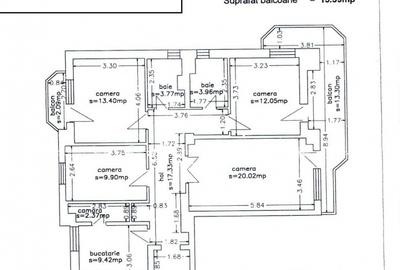 Trocadero-apartament 4 camere suprafata generoasa - 18