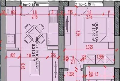 Apartament cu 2 camere decomandat în Theodor Pallady - 7