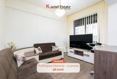 Apartament cu 3 camere decomandat, mobilat în Prelungirea Ghencea