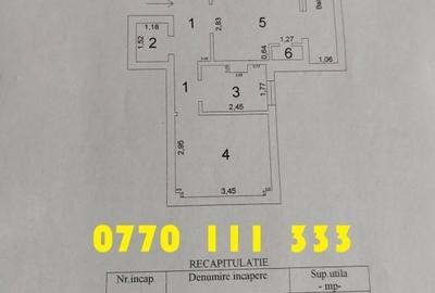 Apartament cu 2 camere decomandat în Gării