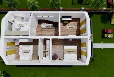 Casă cu 4 camere în Sângeorgiu de Mureș