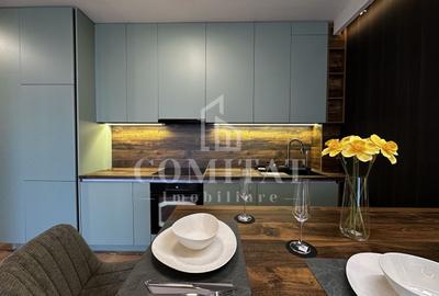 Apartament cu 2 camere semidecomandat, mobilat în Florești - 14