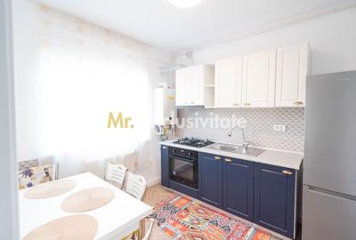 Apartament cu 2 camere semidecomandat, mobilat în Nord