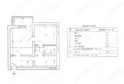 Apartament 2 camere, strada Unirii, etaj 3 - 0% COMISION - 7