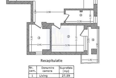 Apartament cu 2 camere decomandat în 1 Mai - 13