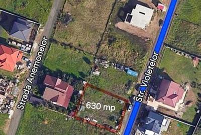 Teren de 630 mp, în Ciarda Roșie