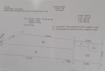 Casă cu 2 camere în Valea - 3