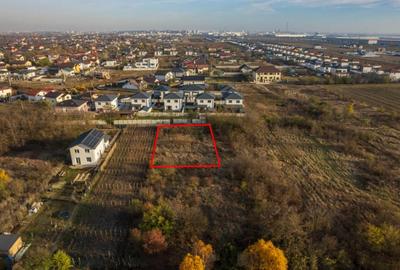 DRAGOMIRESTI-DEAL, TEREN 447 MP, PROIECT DE CASA INCLUS, DES - 8