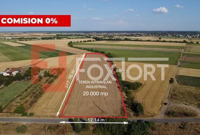 COMISION 0% Teren intravilan de 20.000 mp, front de 52 ml, zona Sag - 2