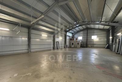 Hală Industrială Modernă 300 mp – Birou, Curent Trifazic și Acces Securizat - 1