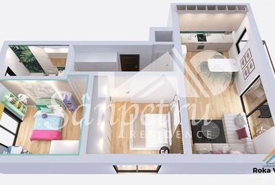 ? Apartament 3 Camere Spațios, Mansarda, în bloc Tip Vilă! - 3