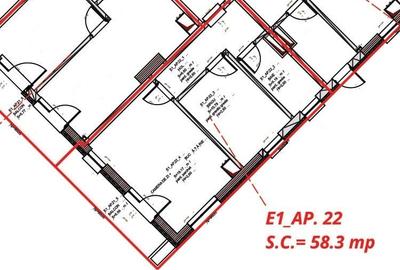 Apartament 2 camere, 42m? + 6m?, bloc nou, Skyline City! - 13