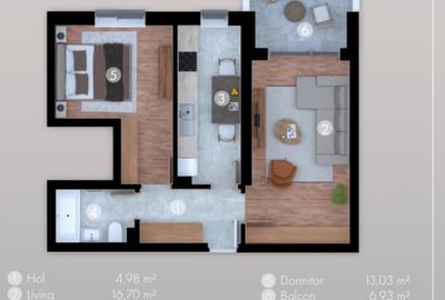 Apartament 3 camere - 1 minut de mers pe jos fata de Metrou Berceni - 3