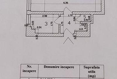 Apartament cu 2 camere, mobilat în Ultracentral