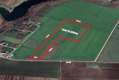 TEREN INTRAVILAN FUNDULEA 63.000 MP  , jUD. CALARASI DE VANZARE - 1