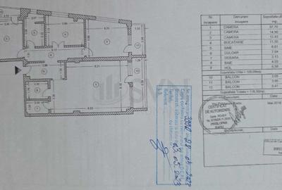 Apartament cu 3 camere decomandat, mobilat în Timpuri Noi - 14