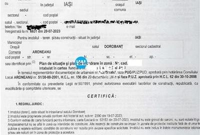 Teren intravilan de vanzare in Iasi, zona Dorobanti - 3