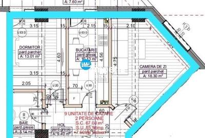 Apartament 2 camere decomandat | Moara de Vant  Brizo | 63,6 mp | - 6