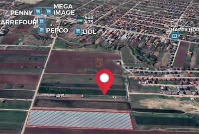 Lot de teren intravilan, 500 mp, Bd. 1 Mai, intrare Comuna Berceni - 3