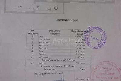 Apartament cu 3 camere decomandat în Central - 14