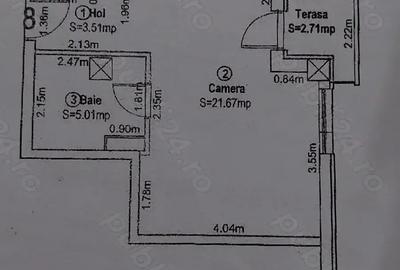 Apartament spa?ios de inchiriat 1 camera 40 mp My Family Residence, Str. Venus, Timisoara - 3