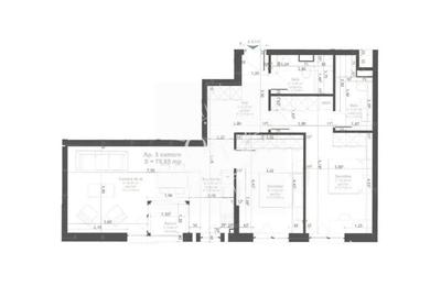 Apartament cu 3 camere în Gheorgheni - 2
