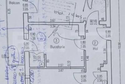 Apartament cu 2 camere decomandat în 1 Mai - 1