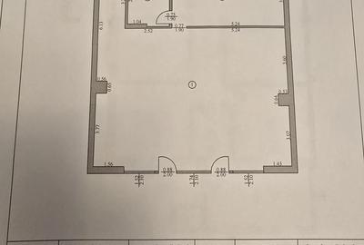 Casă cu 2 camere cu Teren 3148 Mp în Central - 3