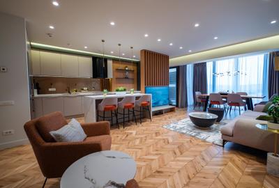 Penthouse cu 5 camere, mobilat în Colentina