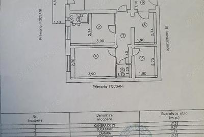 Apartament cu 2 camere decomandat în Central - 1