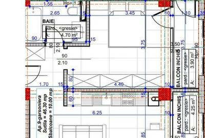Apartament cu 2 camere decomandat în Central