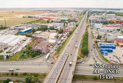 Teren intravilan construibil Bolintin Deal 5000 mp – dublă deschidere - 9