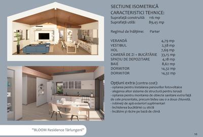 Casă cu 3 camere cu Teren 511 Mp în Tărlungeni - 10