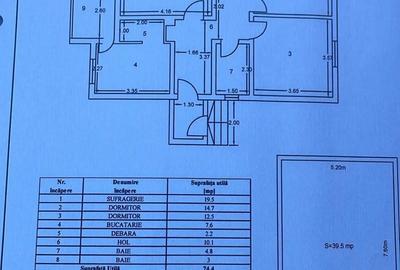 Apartament cu 3 camere în Central - 4