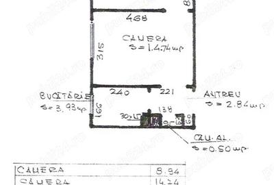 Apartament cu 2 camere semidecomandat în Mănăștur - 1