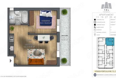 Apartament cu 2 camere semidecomandat în Costinești - 4