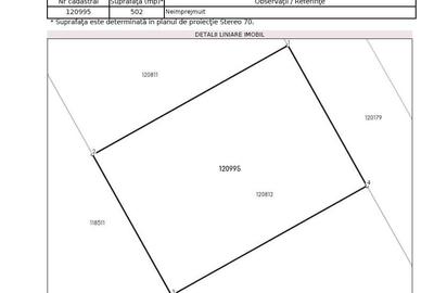 Teren Construcții intravilan de 703 mp, în Corbeanca - 13